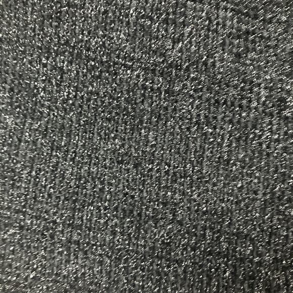 Vintage Minimal Halter Dress Size 12 Pockets Metallic 90s Y2K Whimsygoth - Picture 8 of 13